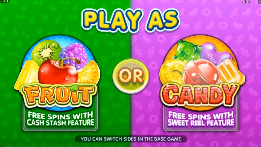 Anmeldelse av spillautomaten Fruit vs Candy