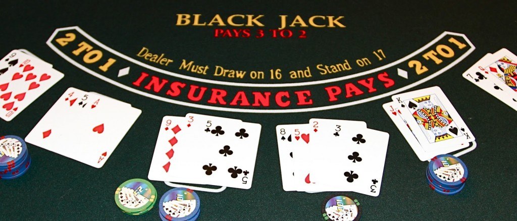 Blackjack-table
