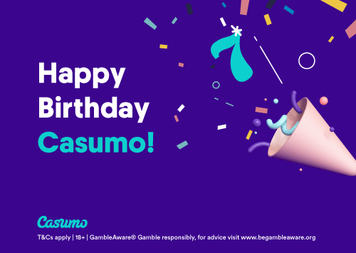 Casumo fyller 7 år!